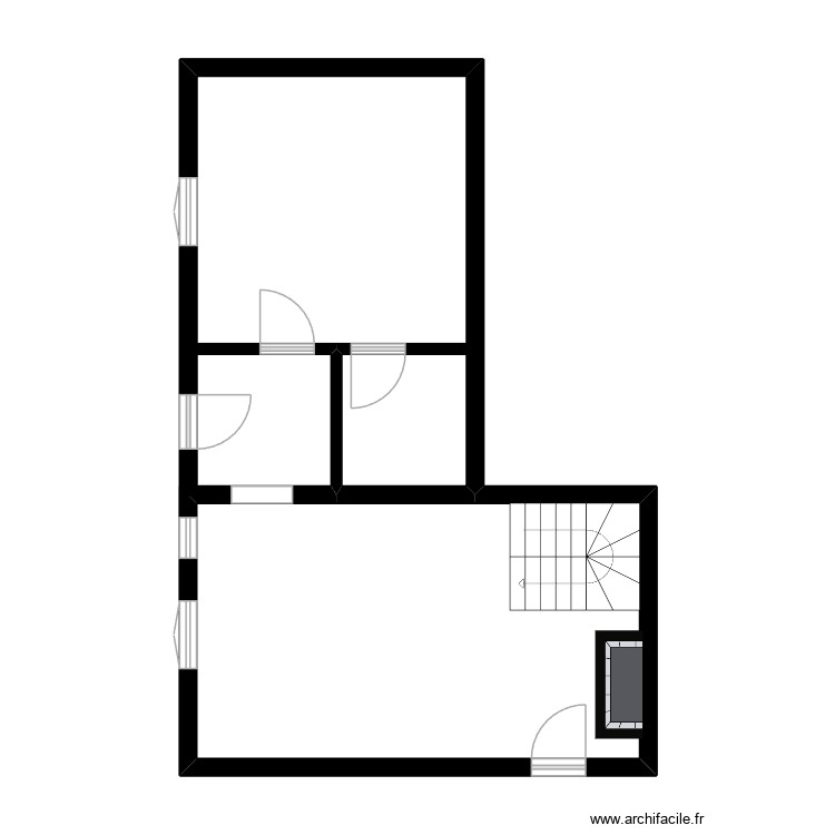 patricia rez de chaussee. Plan de 0 pièce et 0 m2