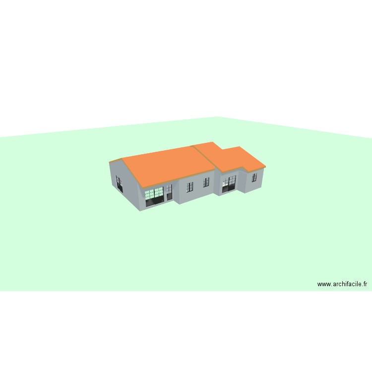 maison. Plan de 10 pièces et 100 m2
