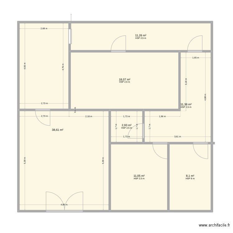 spa. Plan de 0 pièce et 0 m2