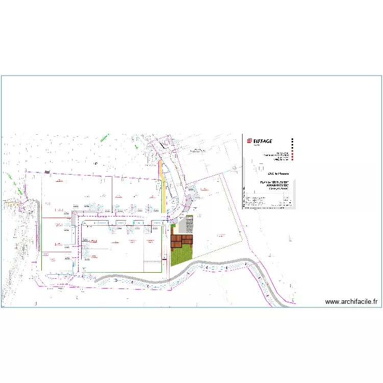 LA FERRIERE LE PLESSIS . Plan de LA FERRIERE LE PLESSIS . Plan de