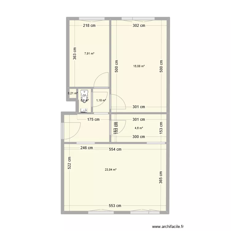 Lesage Initial. Plan de 