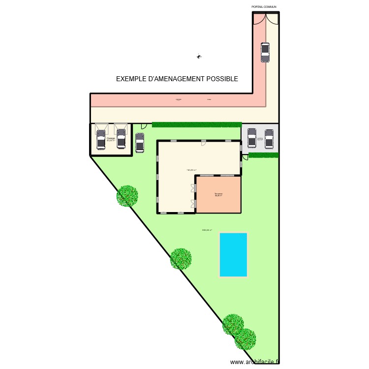 terrain rognac. Plan de 8 pièces et 1194 m2