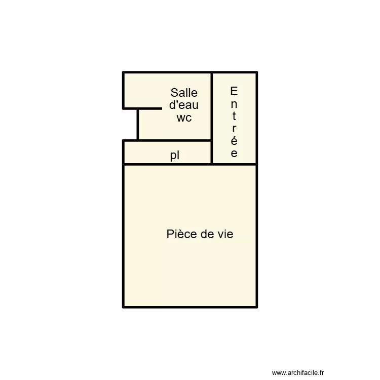 QUIMPER GOHIER. Plan de 