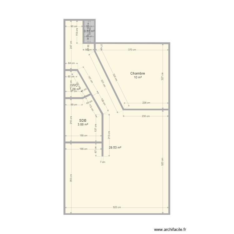 Theeten. Plan de 0 pièce et 0 m2