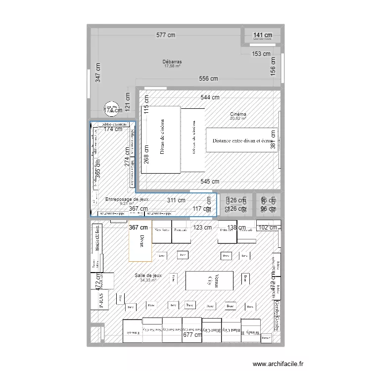 Sous-sol-meublé-v3. Plan de Sous-sol-meublé-v3. Plan de