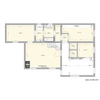 Maison RDC 2 SDB couloir