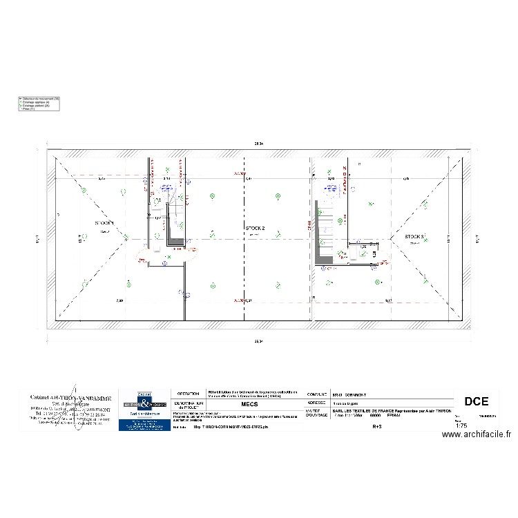 R+3 N°3. Plan de 0 pièce et 0 m2