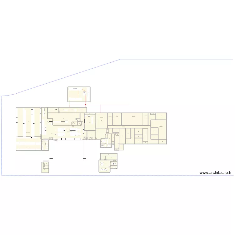 PROJET 2027 V19. Plan de 59  et 3637 m²