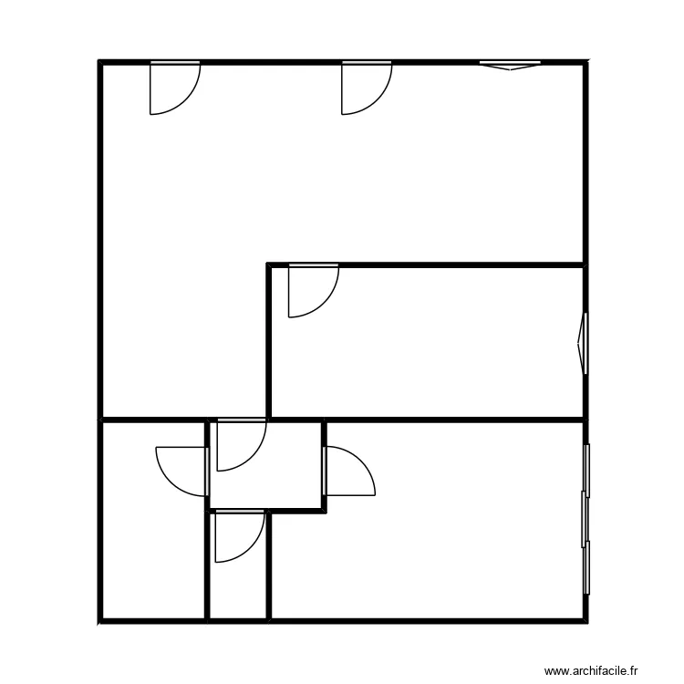 ArchiFacile PRO cerneaux. Plan de 6  et 67 m²