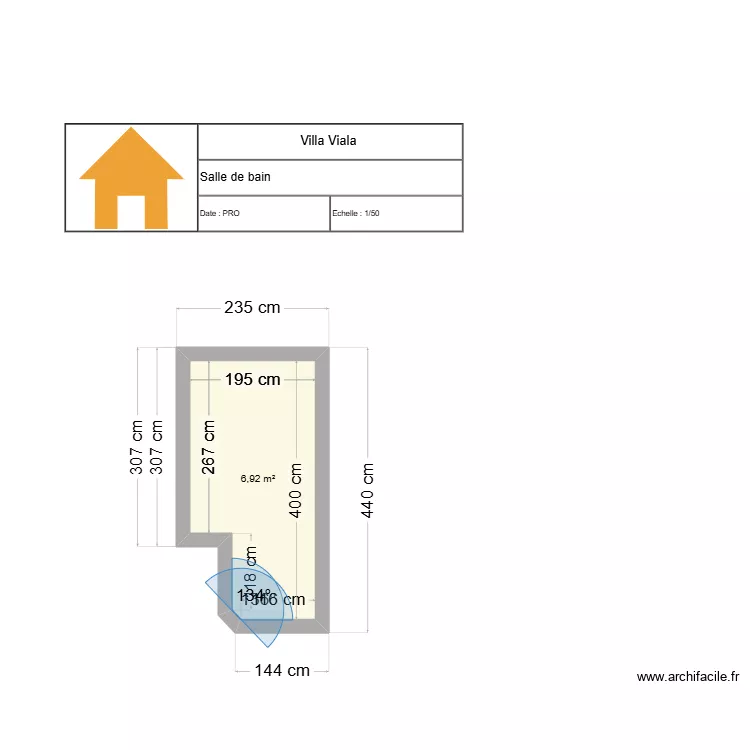 SDB VIALA. Plan de 