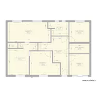 plan pour pose de cloison  apr&egrave;s contr&ocirc;le implantation rail existant