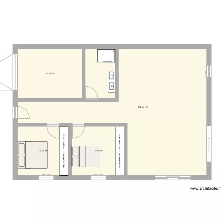essai. Plan de 4 et 100 m² essai. Plan de 4 et 100 m²