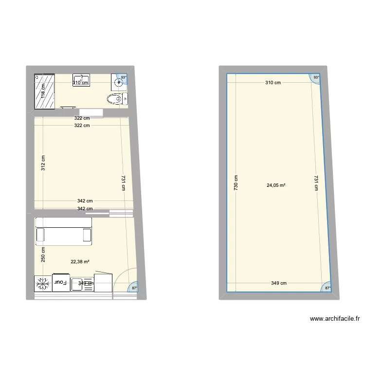 DENFERT COGNAC. Plan de DENFERT COGNAC. Plan de