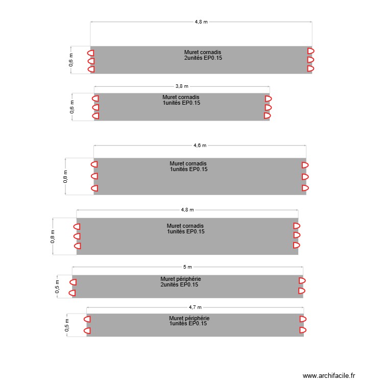 LONGRINE 1. Plan de 0 pièce et 0 m2