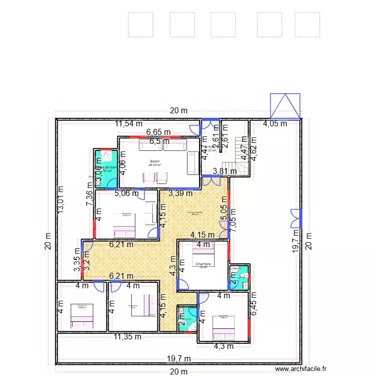 YAARAM. Plan de 13 et 369 m² YAARAM. Plan de 13 et 369 m²