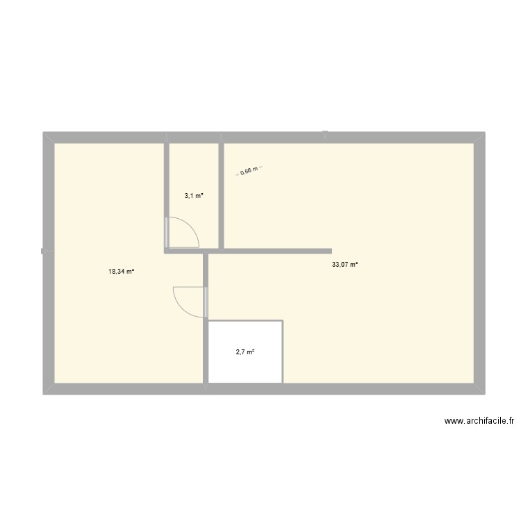 Appartement aimée Beauvoisine. Plan de 31 pièces et 293 m2