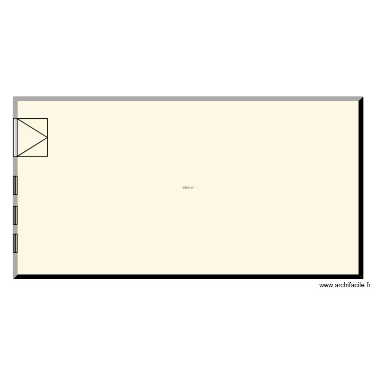 Spot CARM RENNES. Plan de 1 Pièce et 260 m² Spot CARM RENNES. Plan de 1 Pièce et 260 m²