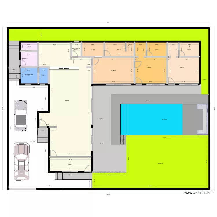 Villa 5 V8 SM. Plan de 0 pièce et 0 m2