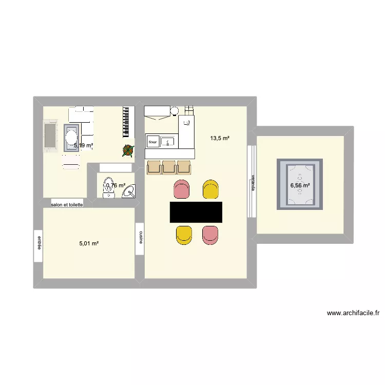 Maison Constance 02. Plan de 