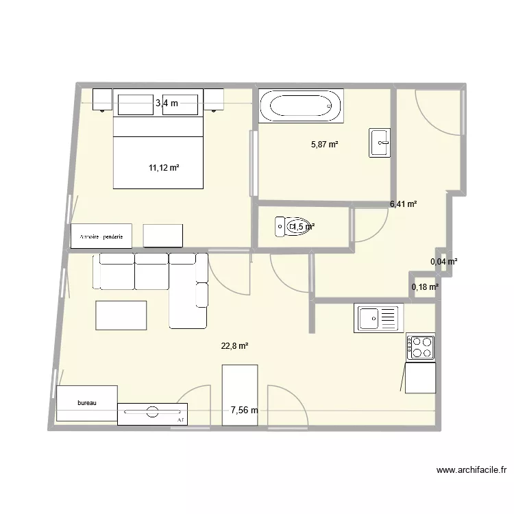 lyon. Plan de 7 et 48 m² lyon. Plan de 7 et 48 m²