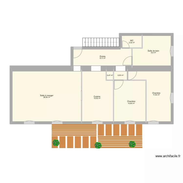 Montmedy R+1 Gauche. Plan de Montmedy R+1 Gauche. Plan de