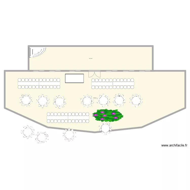 C&eacute;cile & Nagib. Plan de 