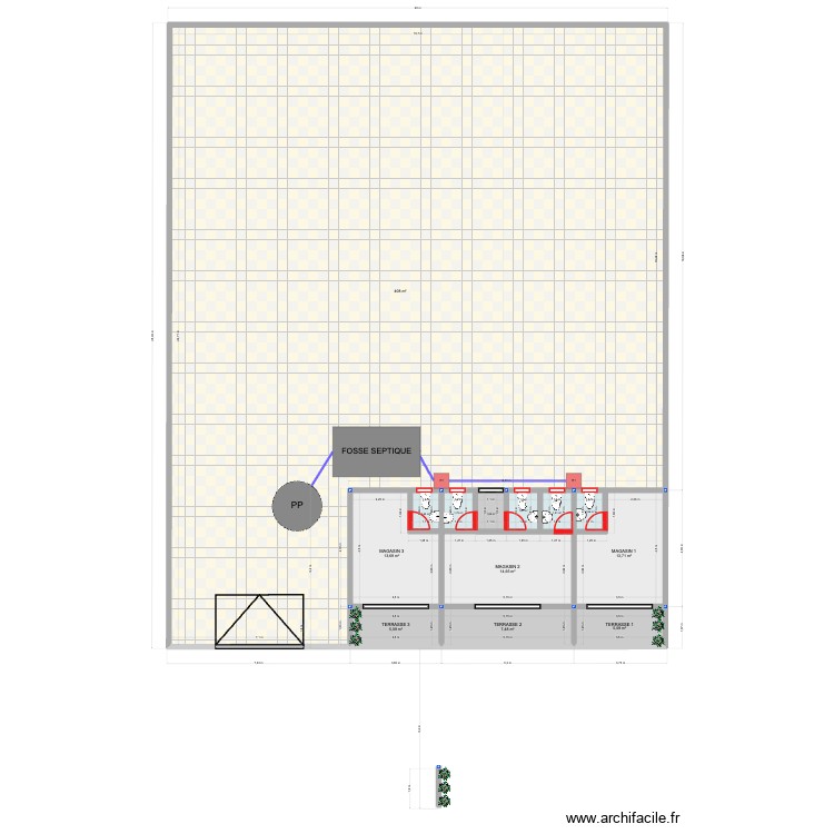 St Viateur Projection Magasin V5. Plan de 0 pièce et 0 m2