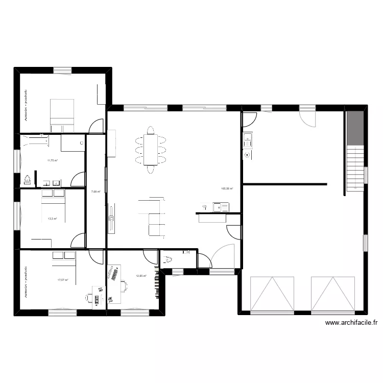 PLAN MAISON intérieur 09/01. Plan de PLAN MAISON intérieur 09/01. Plan de
