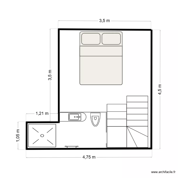 Airbnb +1. Plan de 