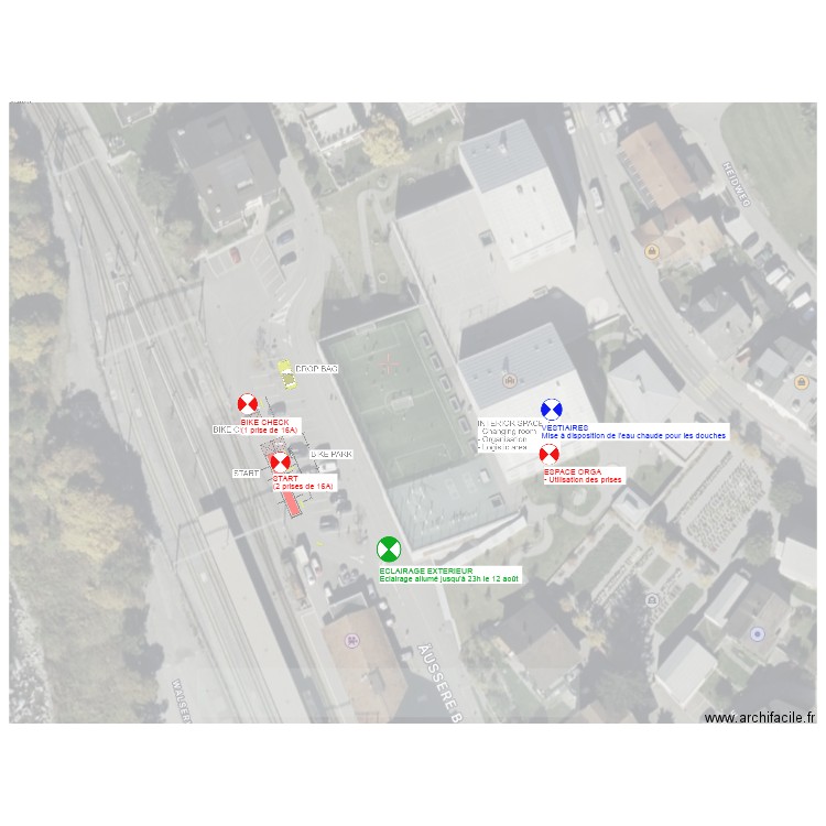 RACH25 - RESSOURCES - KLOSTERS. Plan de 0 pièce et 0 m2