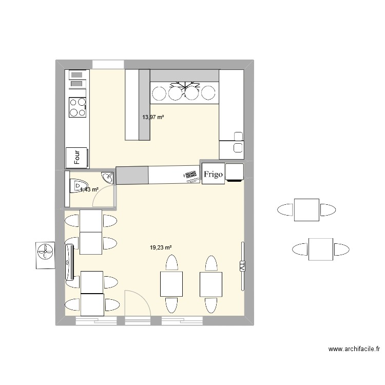 la casa 7. Plan de 0 pièce et 0 m2