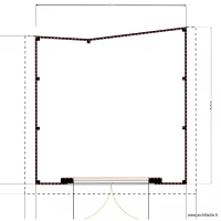 PETIT - PLAN DE MASSE ET TOITURE PC