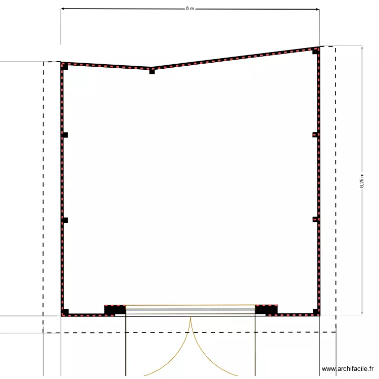 PETIT - PLAN DE MASSE ET TOITURE PC. Plan de 