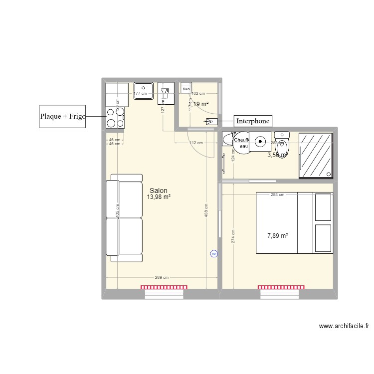3 Square Vallois Après Renov. Plan de 0 pièce et 0 m2