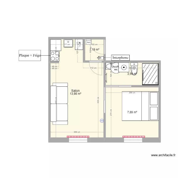 3 Square Vallois Apr&egrave;s Renov. Plan de 