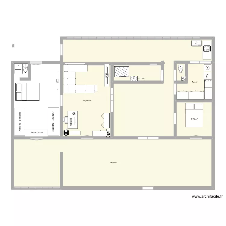 N2 MAISON STE MARIE. Plan de 5 et 143 m² N2 MAISON STE MARIE. Plan de 5 et 143 m²