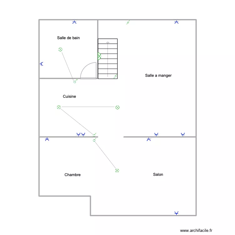 dufays Beaufays. Plan de 