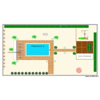 piscine clavier