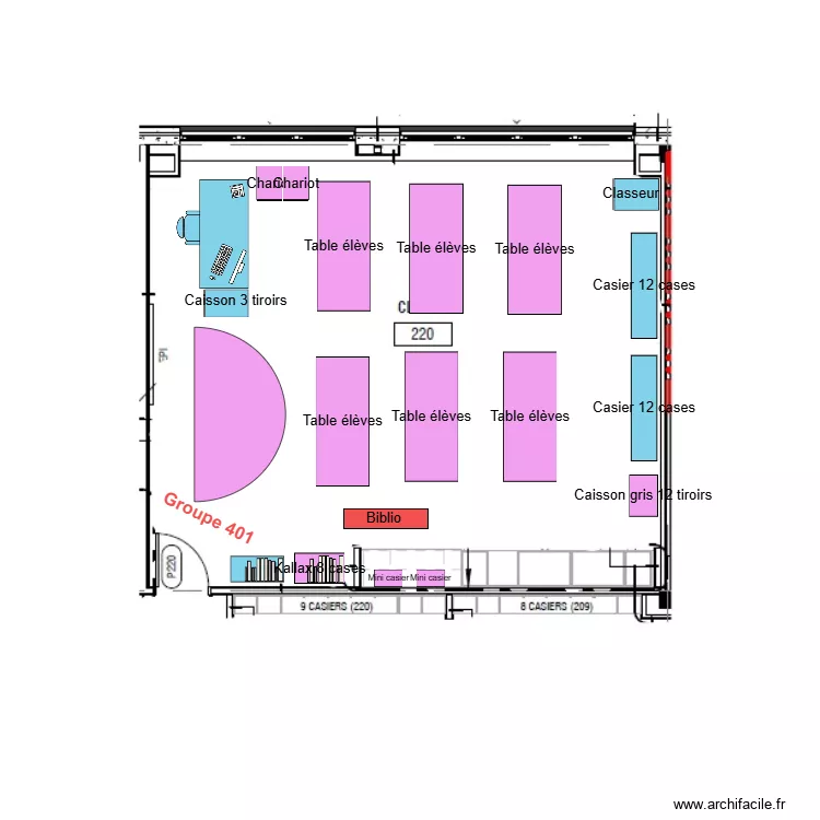 SGS_Groupe_401. Plan de 