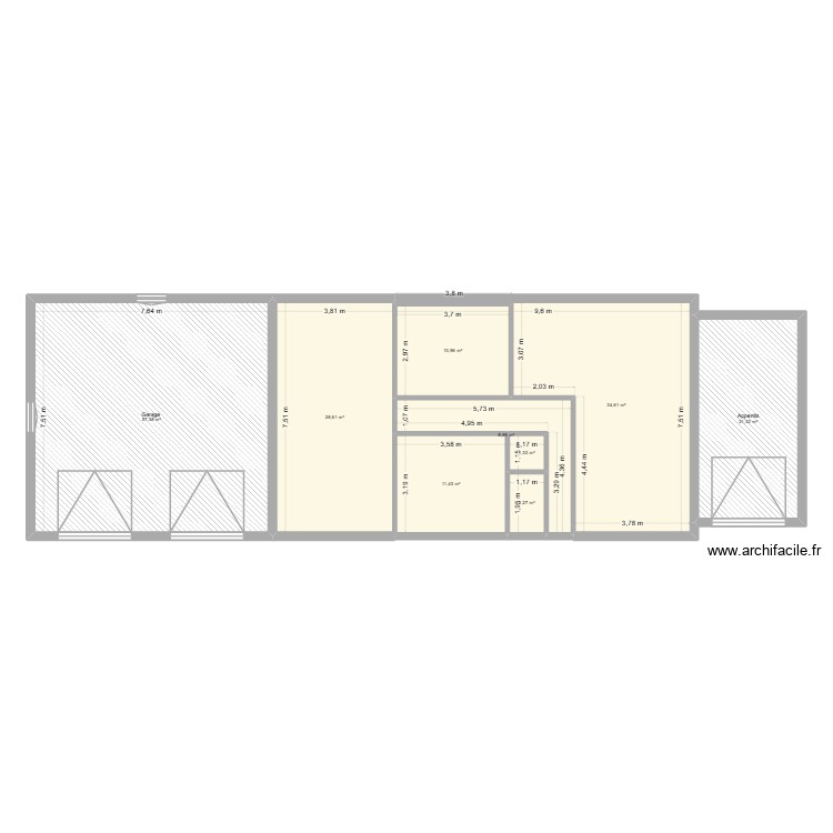 maison 32. Plan de 0 pièce et 0 m2