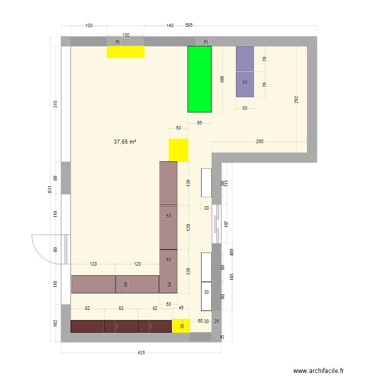 Local. Plan de 0 pièce et 0 m2