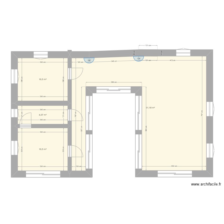 plan 1. Plan de 0 pièce et 0 m2