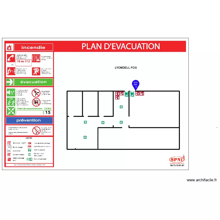 LYONDELL FOS 1. Plan de LYONDELL FOS 1. Plan de