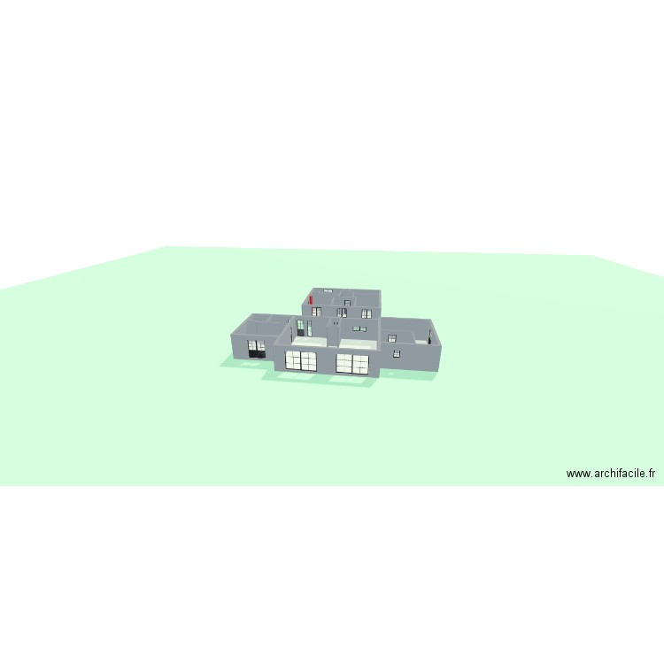 Maison Tourrettes_28cm. Plan de 14 pièces et 189 m2