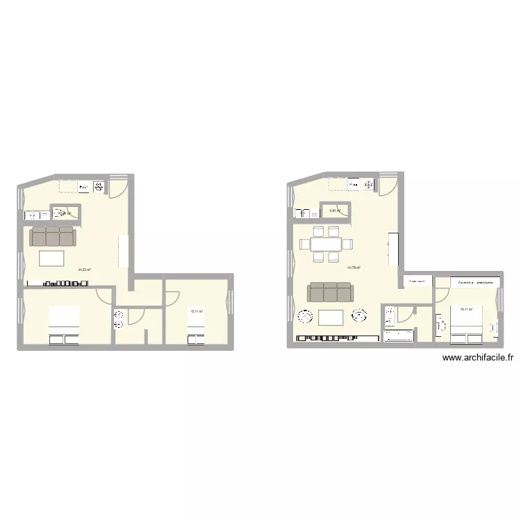 plans appart camille. Plan de 6 et 111 m² plans appart camille. Plan de 6 et 111 m²