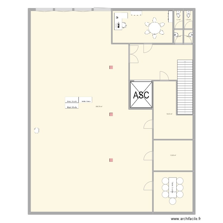 Horlo Ordons. Plan de 0 pièce et 0 m2