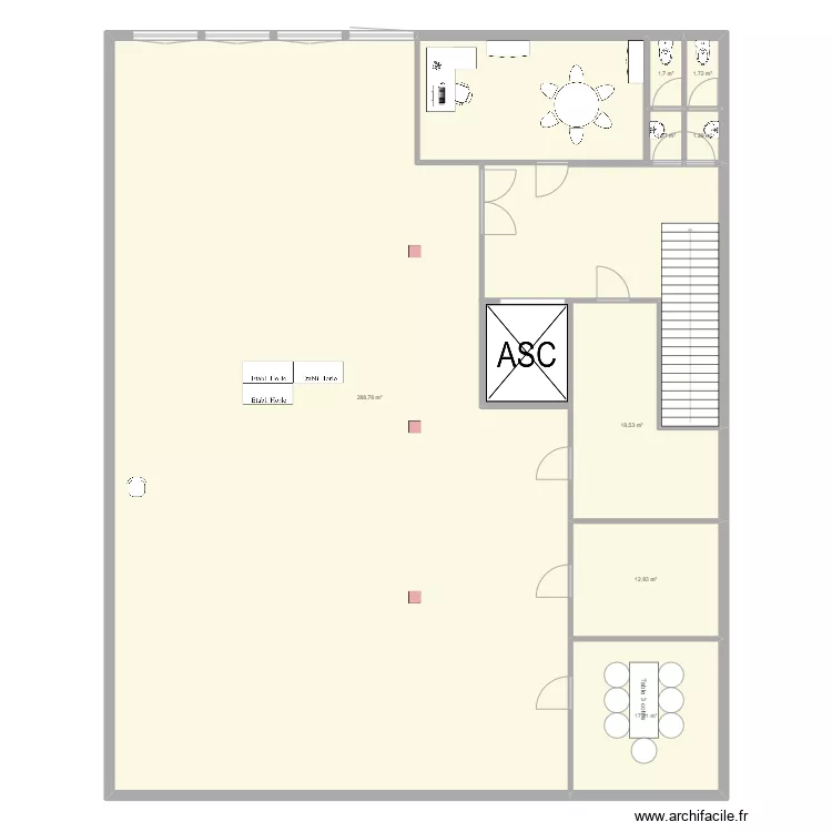 Horlo Ordons. Plan de 