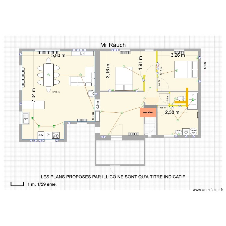 RAUCH. Plan de 0 pièce et 0 m2