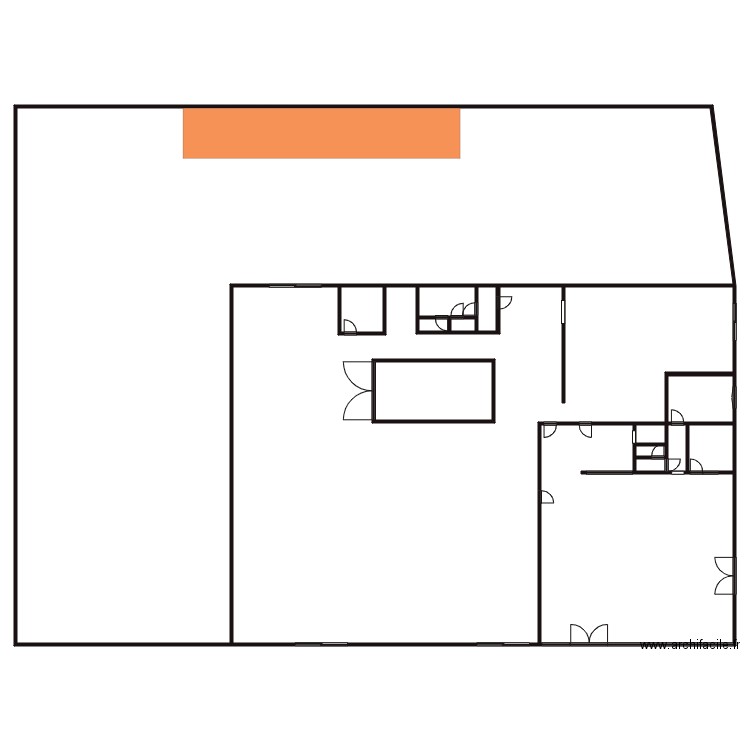 Sci VP AUTO. Plan de 15 pièces et 1618 m2