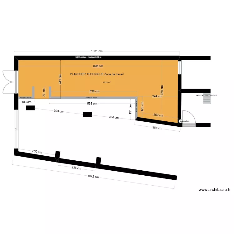 PROJET WINCH maçonnerie. Plan de PROJET WINCH maçonnerie. Plan de